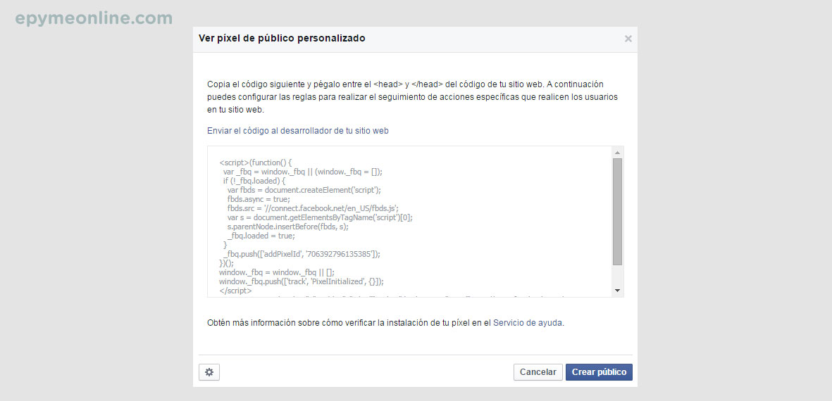 Funcionamiento del píxel de remarketing